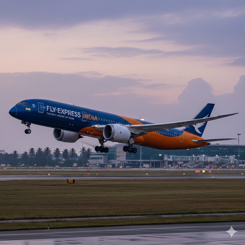 India's New Airline Fly Express India Set to Soar: Promising a Revolution in Air Travel