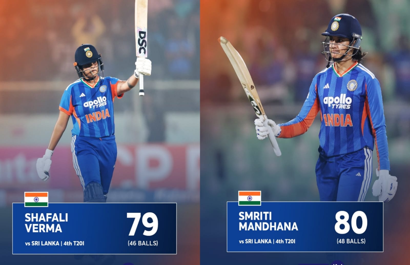 India vs Sri Lanka 4th Women T20I