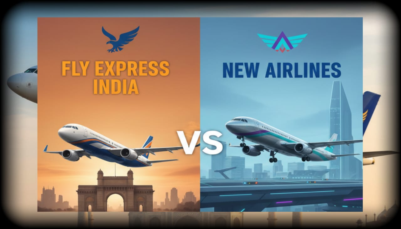 Fly India Express vs Other New Airlines: Who Will Win India’s Aviation Race?