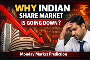 Why Indian Share Market Is Going Down | Monday Market Prediction