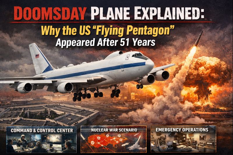 Doomsday Plane Explained: Why the US Flying Pentagon Appeared After 51 Years
