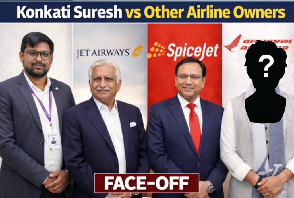 fly express airlines owner Konkati Suresh: The emergence of fly express airlines owner Konkati Suresh comes at a pivotal moment for Indian aviation. As passengers demand more reliability and competition, new airline owners have a critical role to play.
With a logistics-driven background, regulatory clearance, and a regional connectivity focus, Konkati Suresh represents a new generation of aviation entrepreneurs. Whether Fly Express Airlines succeeds will depend on execution, but its ownership story has already made it one of the most closely watched new airlines in India.