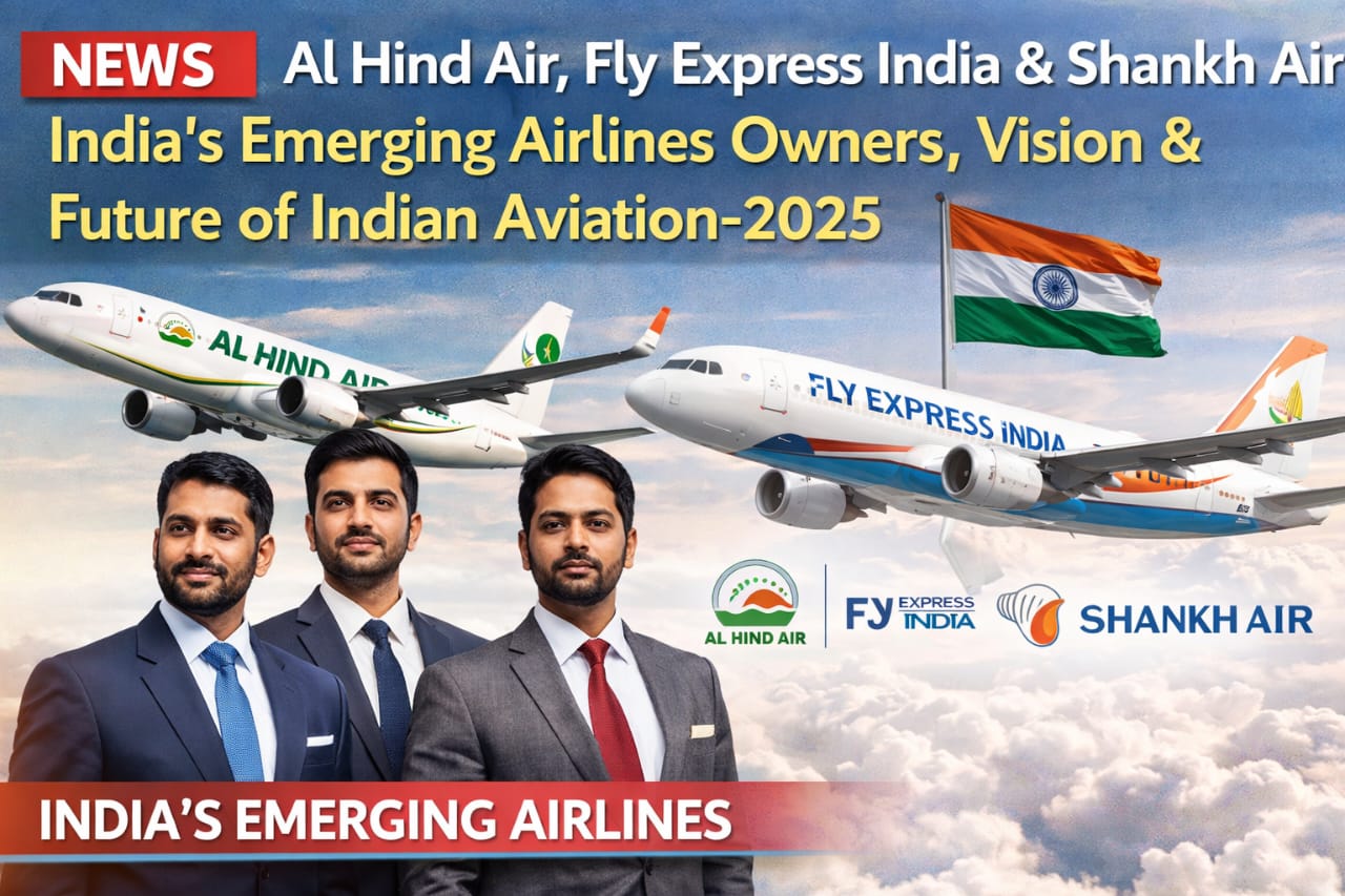 Al Hind Air, Fly Express India & Shankh Air: India’s Emerging Airlines