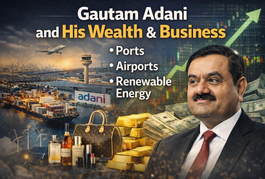 Gautam Adani: The Infrastructure of a Rising Superpower

Adani's fortune is directly tied to the story of India's economic ascent. His conglomerate's focus on ports, airports, logistics, and renewable energy places him at the heart of the country's most critical needs. The Adani Green Energy arm is a particular powerhouse. If India meets its ambitious 500 GW renewable capacity target by 2030, Adani will be the primary beneficiary, making him a near-lock for the top three.