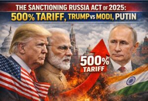 The Sanctioning Russia Act of 2025: Will India Have to Pay 500% Tariff for Purchasing Russian Oil?
