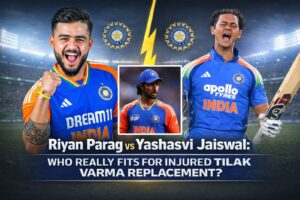 Injured Tilak Varma Replacement: Do Riyan Parag and Yashasvi Jaiswal Get a Chance?