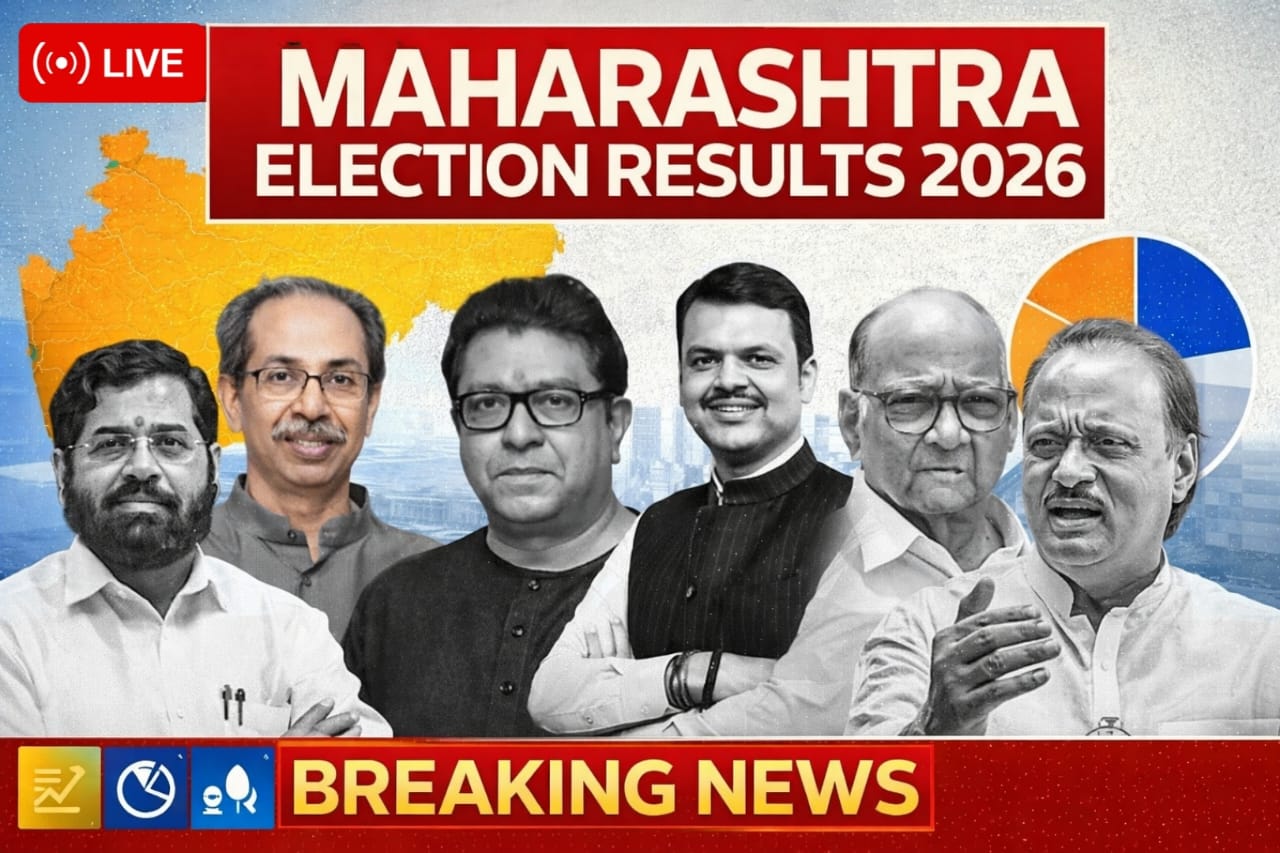 Maharashtra Election Results Today 2026: BMC, Pune, Thane Live