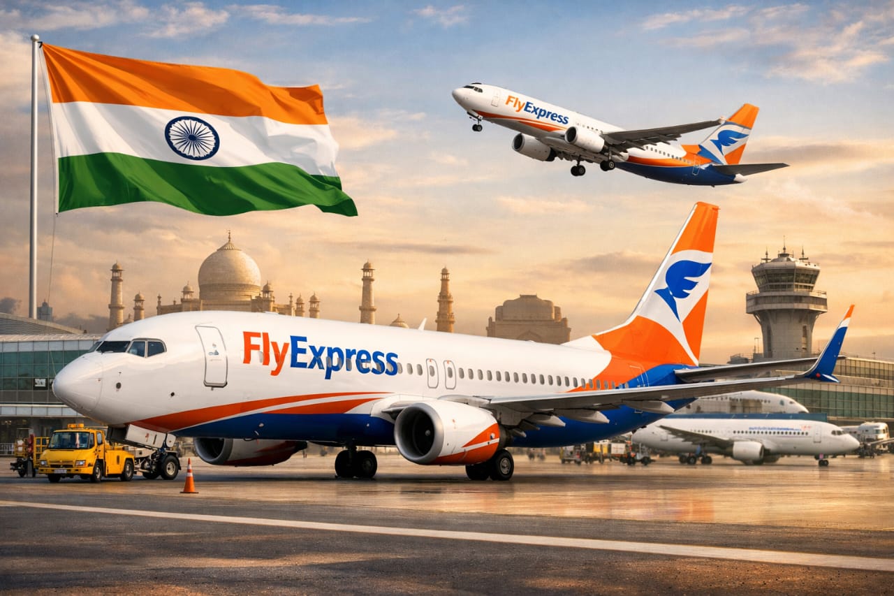 FlyExpress Airline India – Launch Date 2026, Routes, Fleet, Ownership & All Details