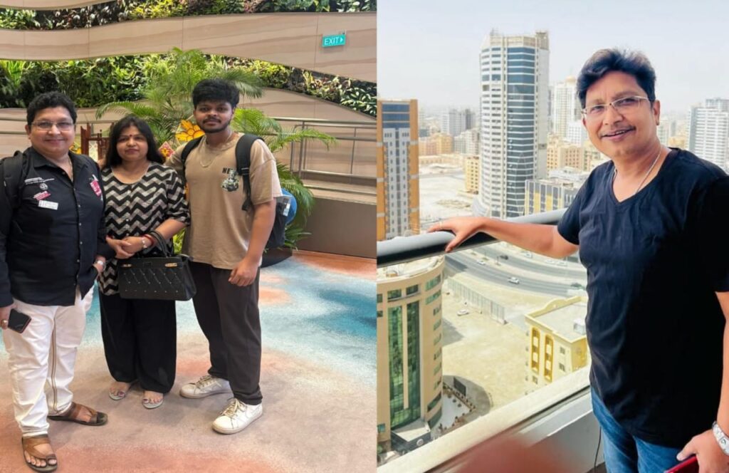 Singer Abhijit Majumdar Passes Away at 54: Who Is the Ollywood Hit Machine? Singer Abhijit Majumdar with his family