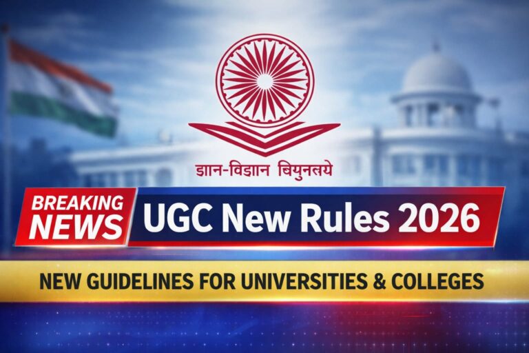 UGC New Rules 2026 Explained: Anti-Discrimination Guidelines & What is UGC Act