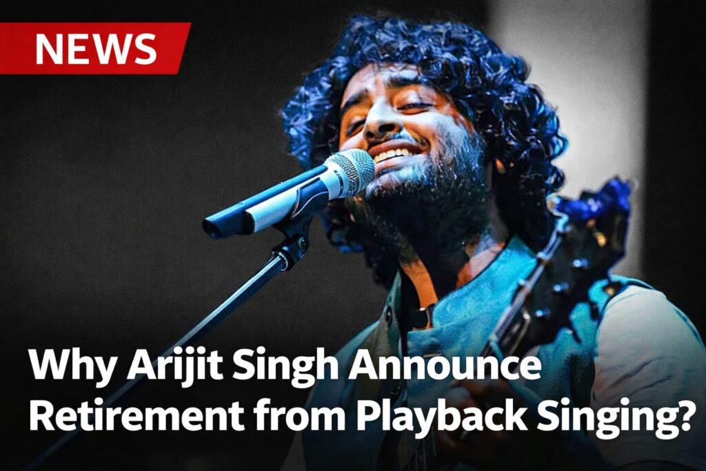 Why Arijit Singh Announces Retirement From Playback Singing | Full Reason of Arijit Singh Retirement