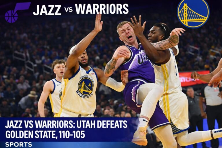Jazz vs Warriors Live: Score, Highlights & Match Analysis