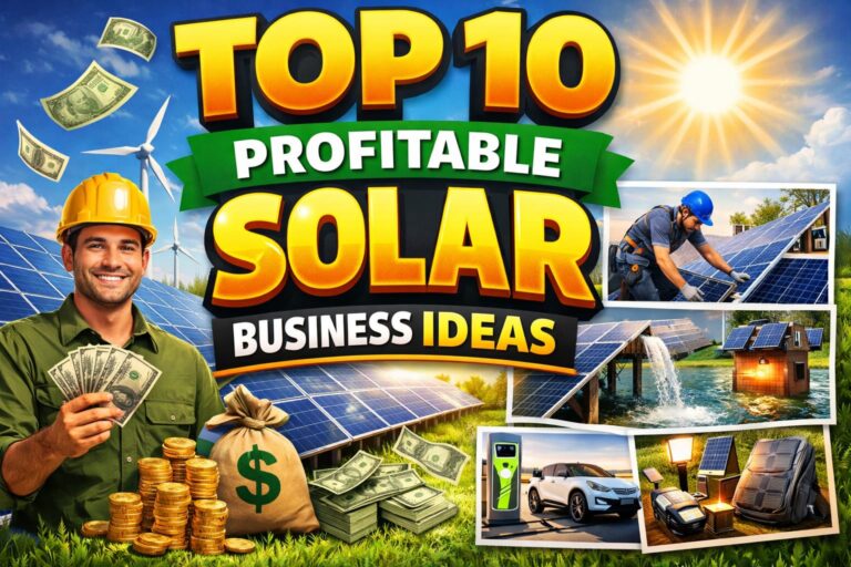 Profitable Solar Business Ideas in India 2025 | Top 10 Ventures to Start