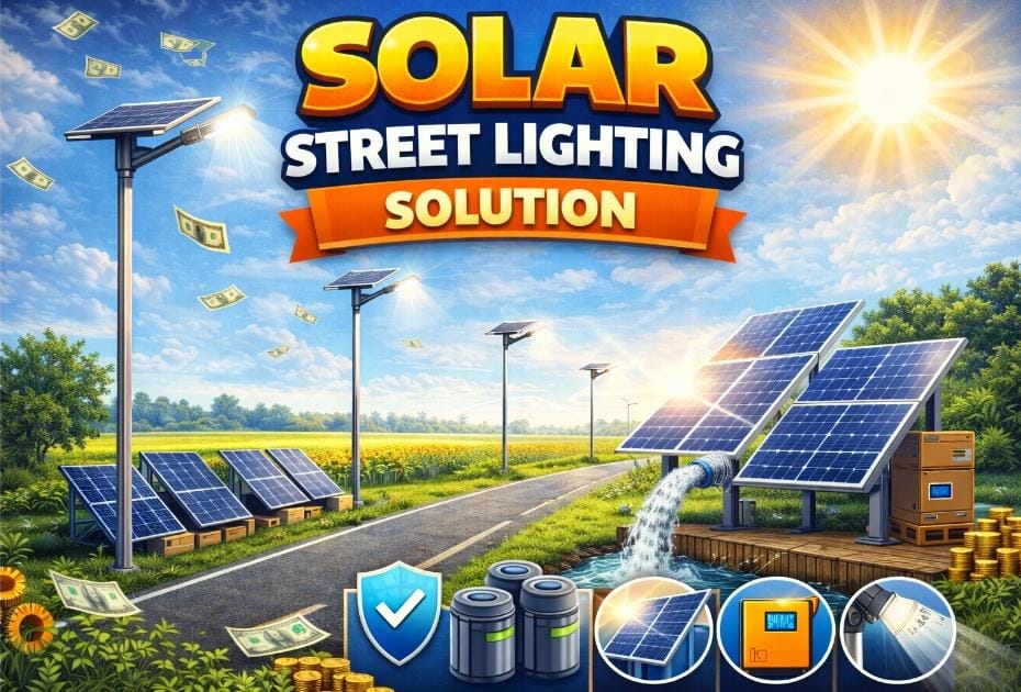 Profitable Solar Business Ideas in India 2025 | Top 10 Ventures to Start | Solar Street Lighting Solutions