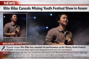 Why Rito Riba Cancels Mising Youth Festival Show: Why the Singer Withdrew