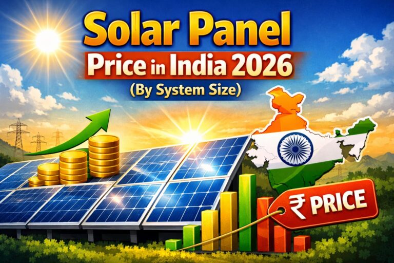 Solar Panel Price in India 2026: Cost, Subsidy, & System Price Guide