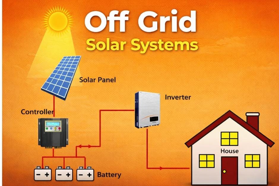 On-Grid vs Off-Grid Solar System Comparison 2026: Cost, Benefits & Which Is Better? What Is an Off-Grid Solar System?