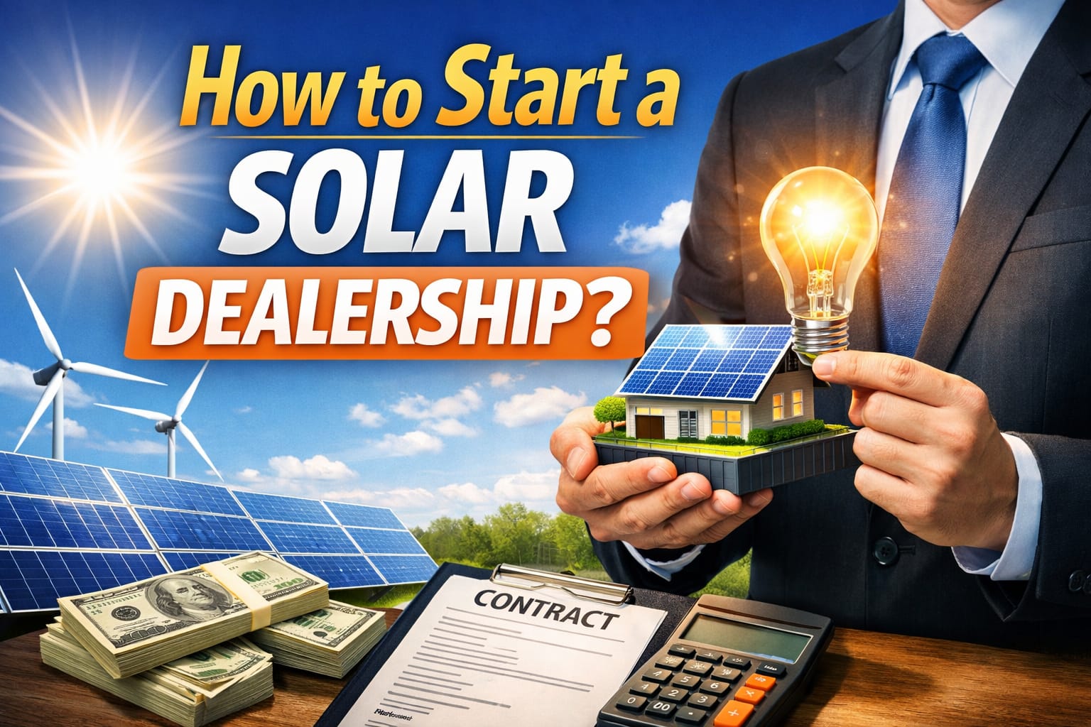Start Your Own Business: How to Start a Solar Dealership in India
