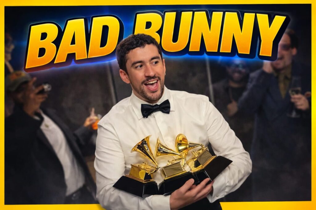 Grammys 2026 Viral Photos | Grammys 2026 Viral Moments: The Memes, Photos, and Celebrity Reactions That Broke the Internet | Bad Bunny’s Speech