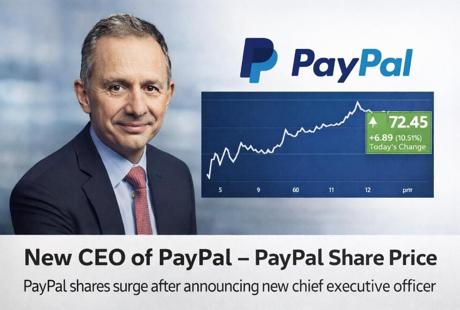 PayPal Appoints New CEO Enrique Lores: Who Was Enrique Lores and Why PayPal Share Price Fell