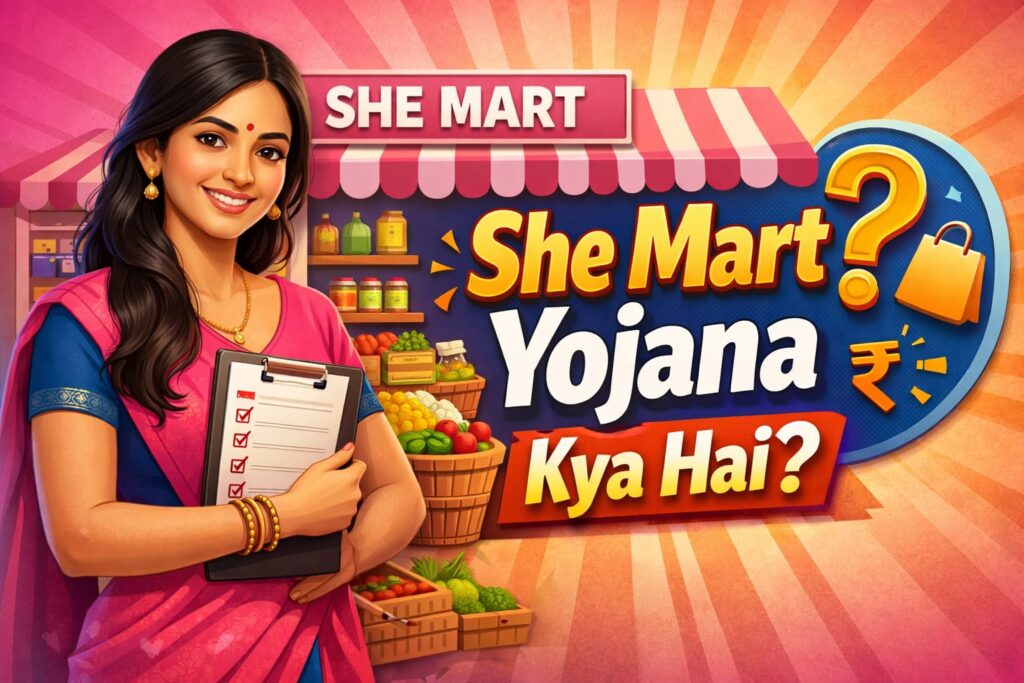 SHE Mart Schemes for Women Entrepreneurs in Hindi: She-Mart योजना क्या है, पात्रता, आवेदन प्रक्रिया और लाभ