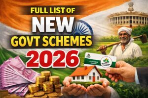 Full List of New Govt Schemes 2026: Every Major Yojana Announced in Union Budget Explained