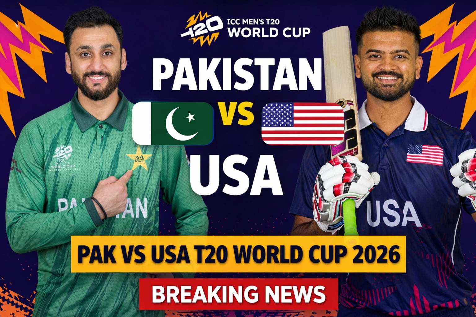 Pakistan vs USA T20 World Cup 2026 Match Prediction: Can America Repeat the 2024 Shock?