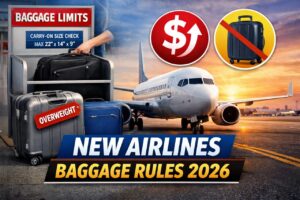 New Baggage Rules for Air Travel in India 2026: India’s New Airline Baggage Rules 2026: What You Can Carry Without Paying Duty