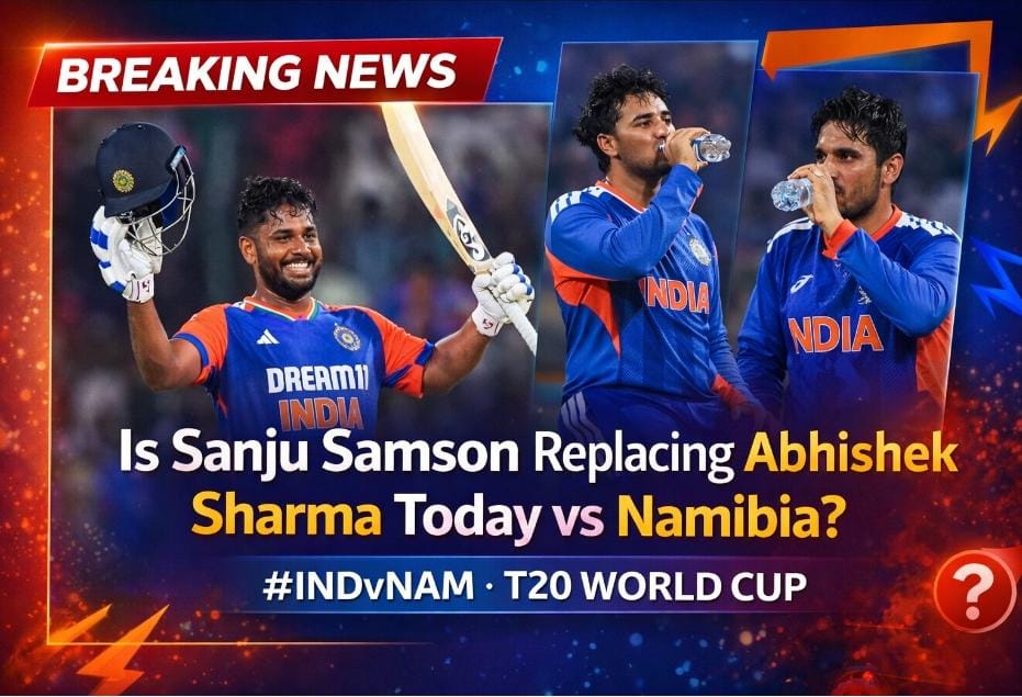 Will Abhishek Sharma Play Today vs NAM? India’s Likely XI & Replacement News for T20 World Cup Clash | Who will replace Abhishek Sharma
