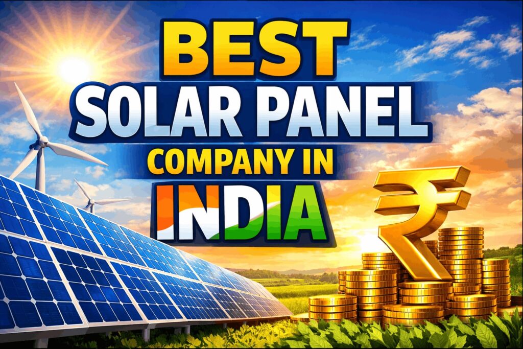Best Solar Panels Company in India 2026 – Compare the Best Solar Panels in India with Price & Top Brands