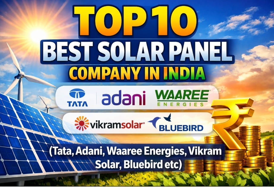 Best Solar Panels Company in India 2026 – Compare the Best Solar Panels in India with Price & Top Brands