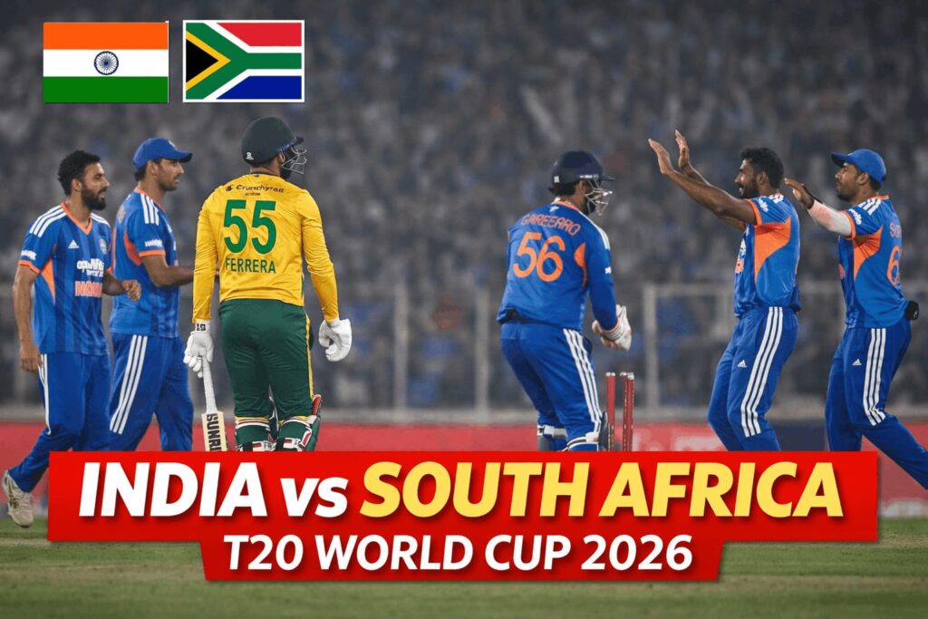 India vs South Africa Today Match Prediction, Live Streaming, Playing XI & Pitch Report – ICC Men's T20 World Cup 2026 Super 8 Preview