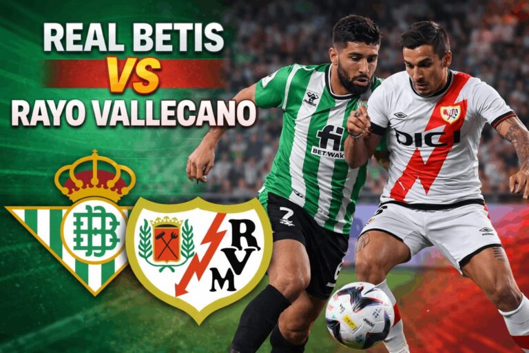 Real Betis vs Rayo Vallecano Match Prediction, Lineups, Team News, Stats & Betting Tips (La Liga 2026)