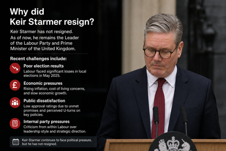 Why Did Keir Starmer Resign? Inside the UK Political Crisis
